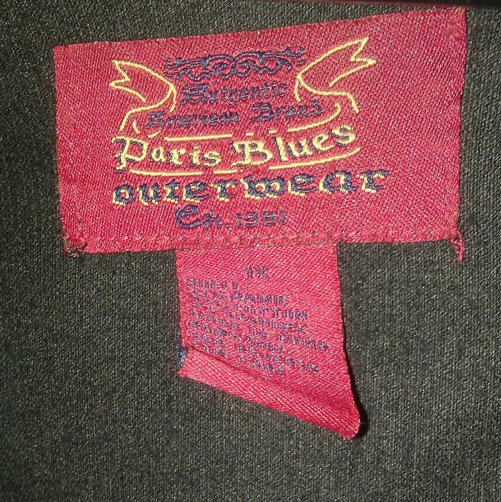 Paris Blues black denim woman's jacket